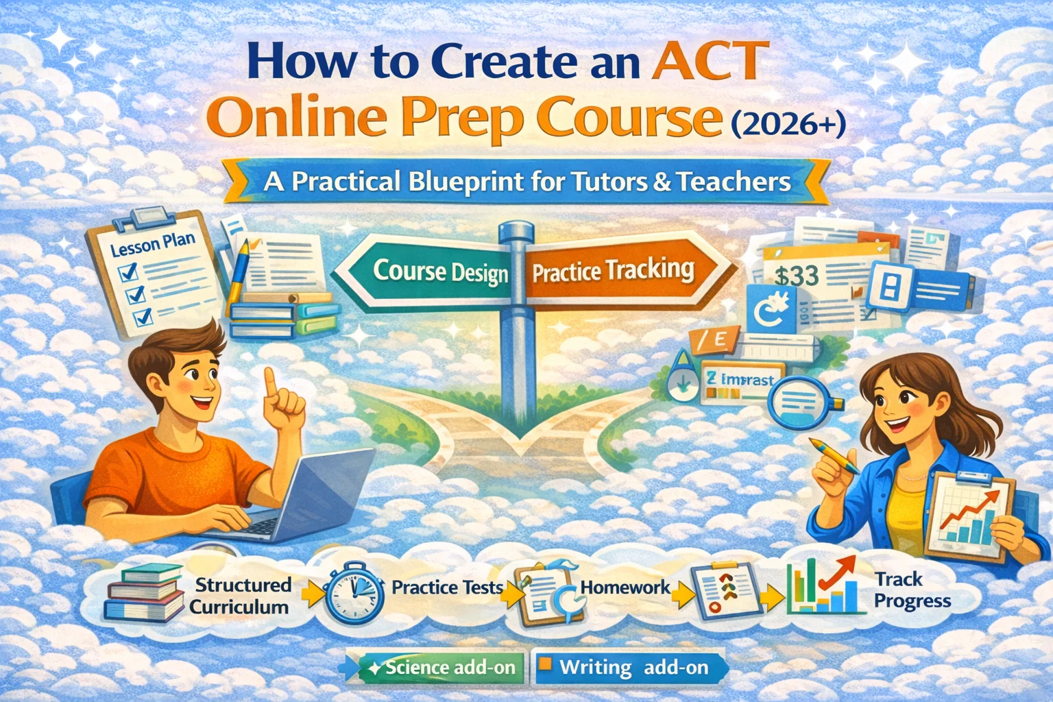How to Create an ACT Online Prep Course (2026+): a Practical Blueprint for Tutors & Teachers