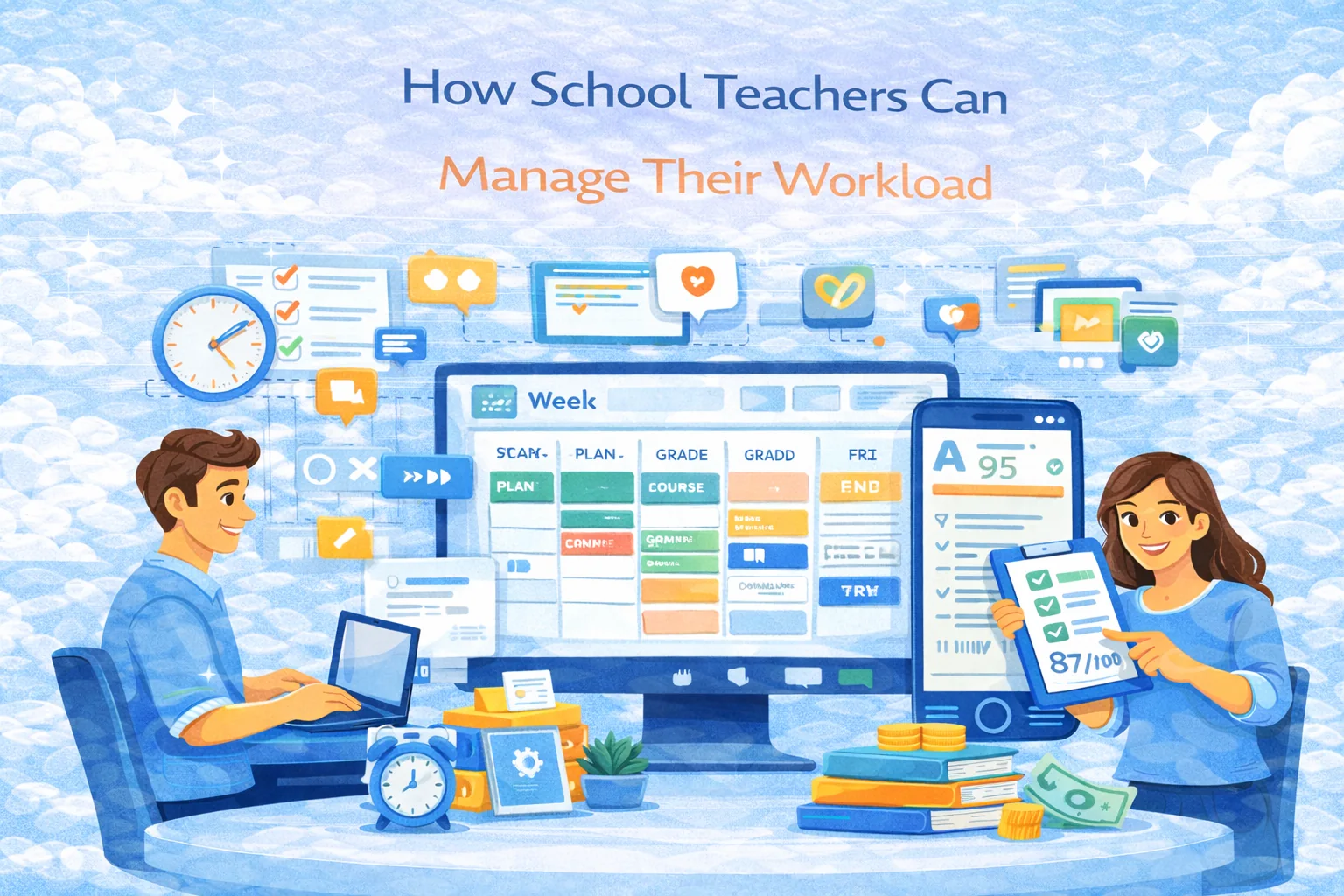 How School Teachers Can Manage Their Workload (Without Burning Out)